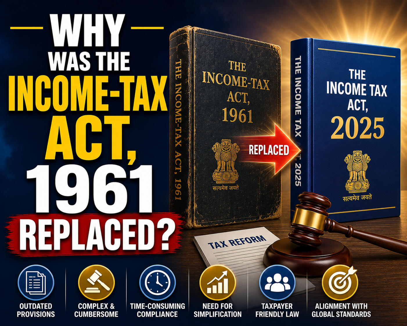 Why Was The Income-tax Act, 1961 Replaced?